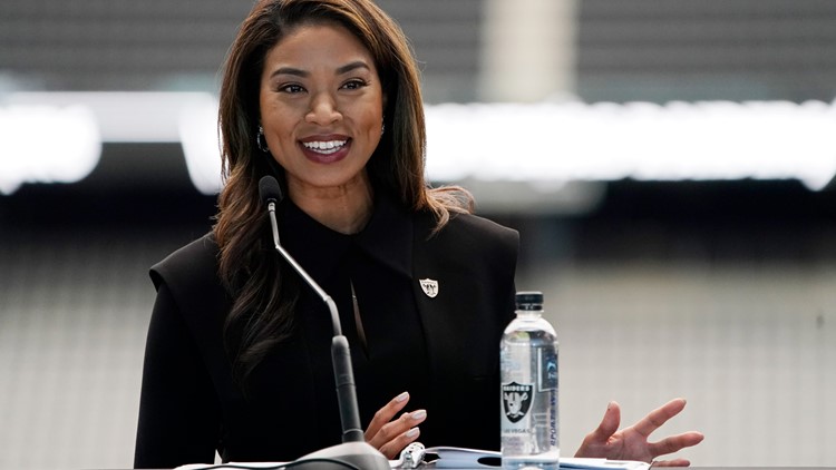 Raiders' Morgan is NFL's first Black female team president