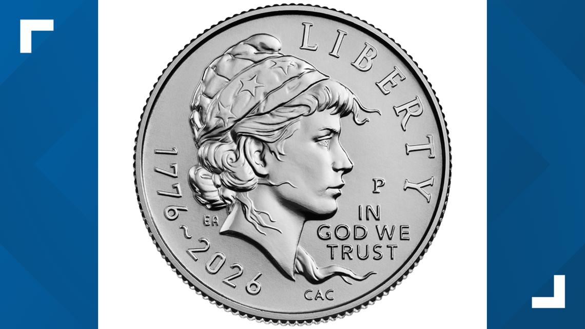 US Mint unveils new coins for America's 250th birthday | fox61.com
