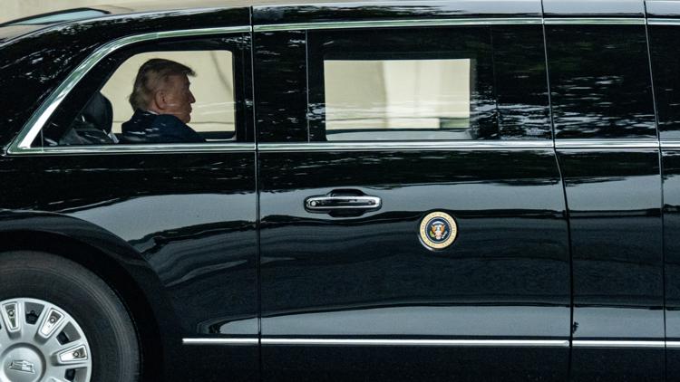 President Trump declares 'Everything checked out PERFECTLY' after medical visit to Walter Reed