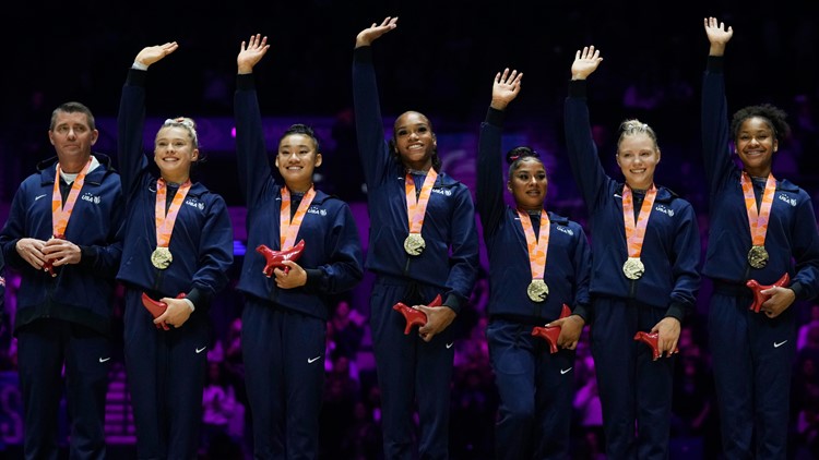 美国女子体操连续6次获得世界体操冠军