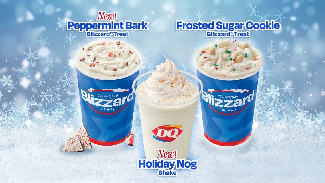 Dairy Queen unveils new Holiday Treat Collection | weareiowa.com