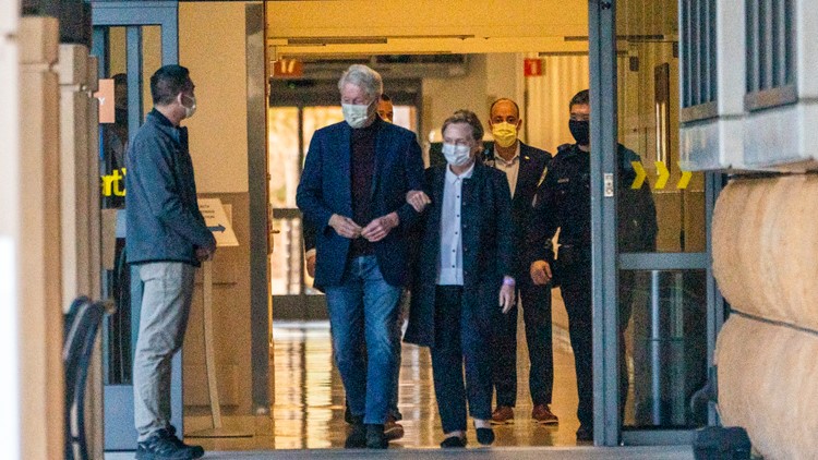 Bill Clinton shares video update after six days in the hospital