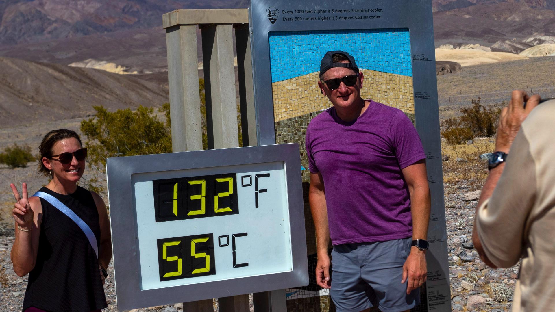 Associated Press journalist Ty ONeil explained that even though he grew up in the desert, Death Valley right now "is a different level of heat."