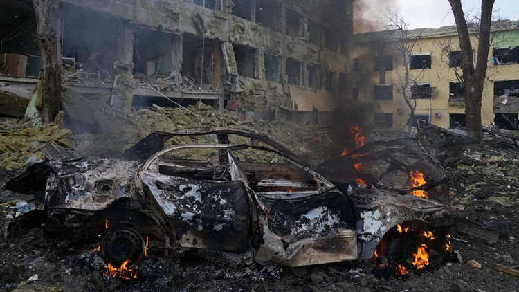 3 hospitals hit as Russian forces intensify siege of cities