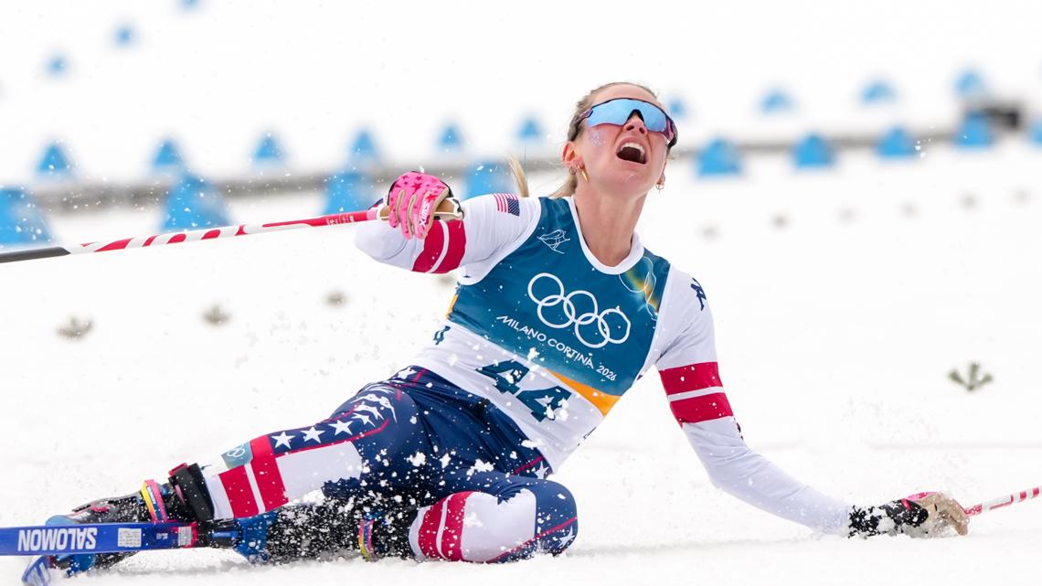 Jessie Diggins Raced In The Women S Cross Country 10km With Bruised D01cb39d 15f7 4683 Bdd9 1140x641 