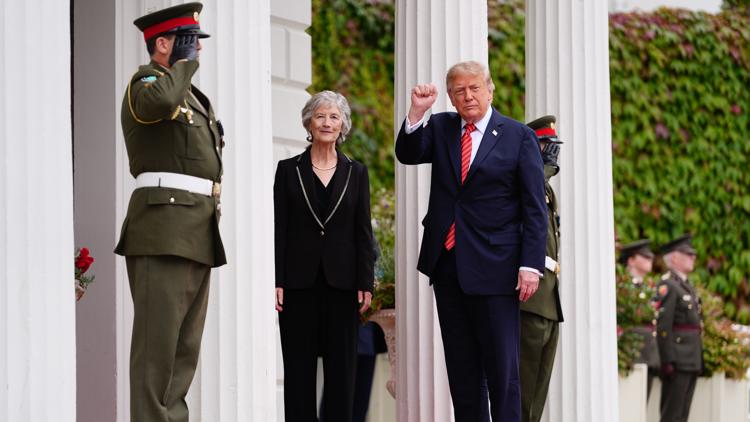 President Trump's comments on reunification during visit to Ireland touches a political nerve