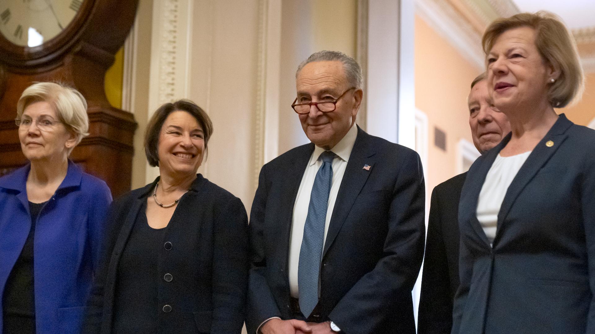 Chuck Schumer reelected as Democrats' Senate leader | wthr.com