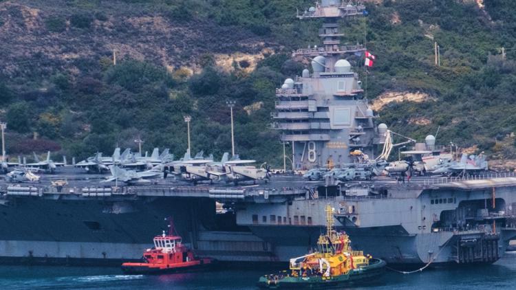 Trump orders the Navy to return to an older system of launching jets off aircraft carriers