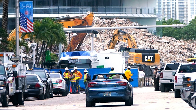 Firefighters officially end search in Florida condo collapse Firefighters officially end search in Florida condo collapse