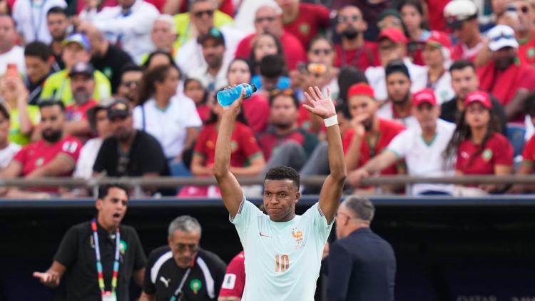Kylian Mbappé has a goal and an assist as France beats Morocco 2-0 in the World Cup quarterfinals