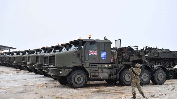 NATO leaders agree to bolster eastern forces after invasion