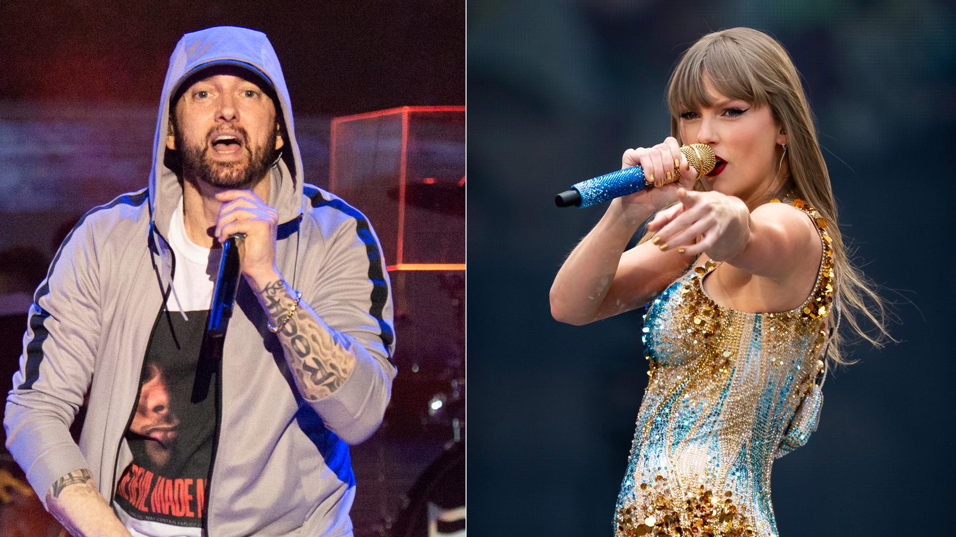 Eminem's album dethrones Taylor Swift from historic No. 1 reign