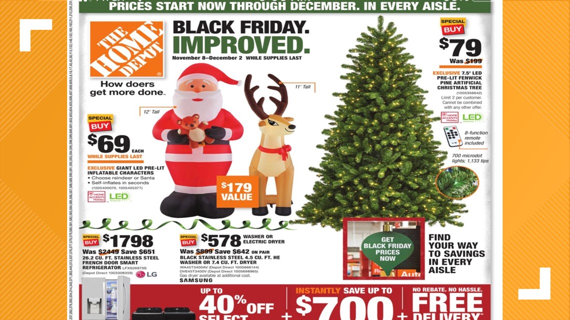 Home Depot releases 2020 Black Friday ad with extended shopping | 0