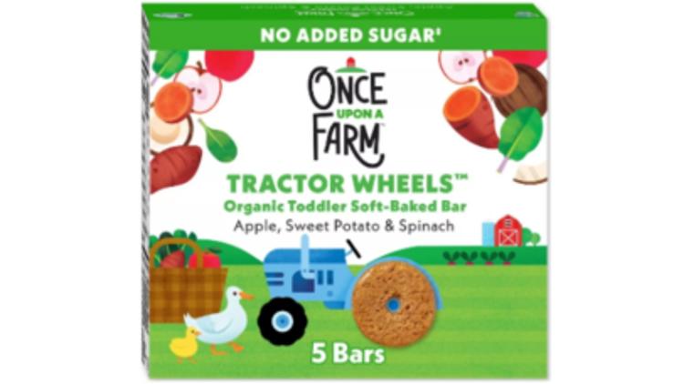 Once Upon a Farm recalls bars over potentially fatal choking hazard for toddlers