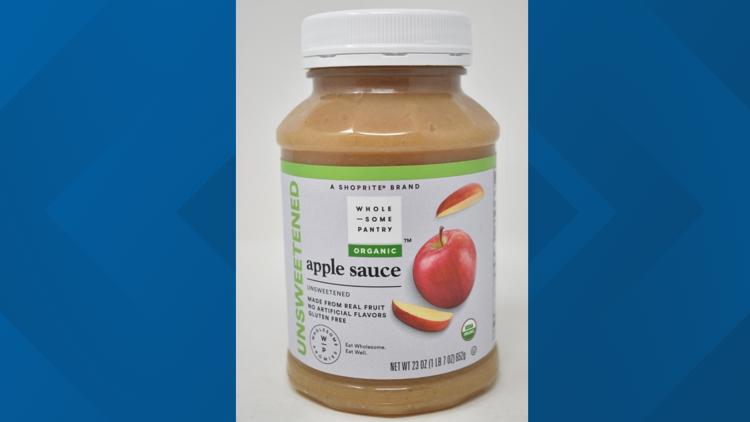 Organic apple sauce recalled over elevated mold compounds
