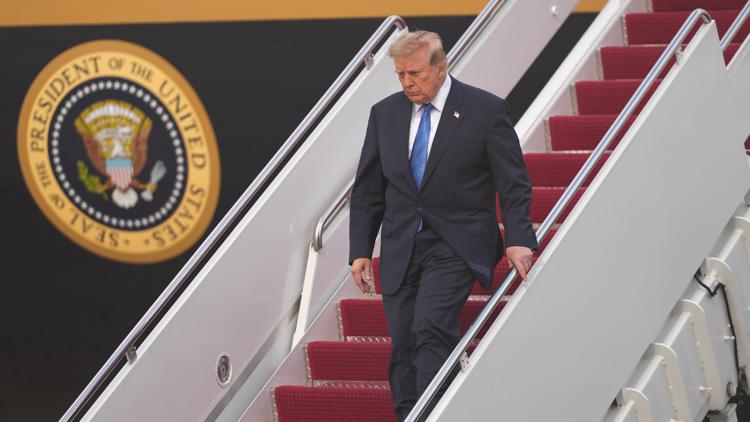 President Trump says he will observe the 25th anniversary of 9/11 at the Pentagon, not NYC