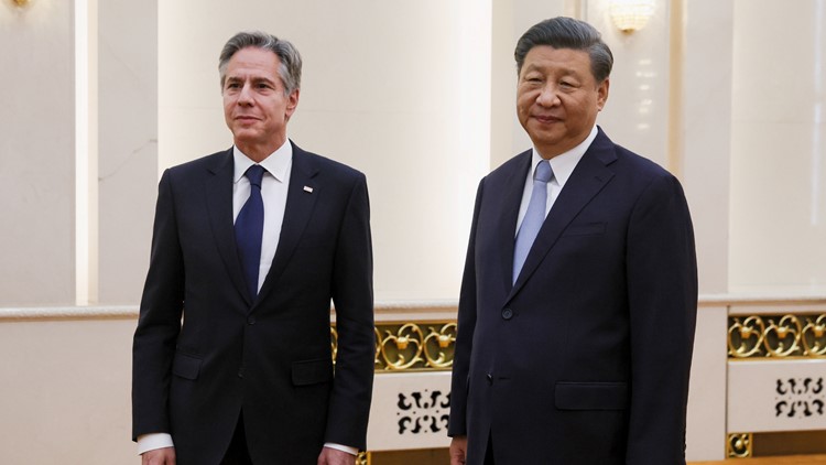 Blinken meets Chinese President Xi in bid to ease soaring US-China tensions