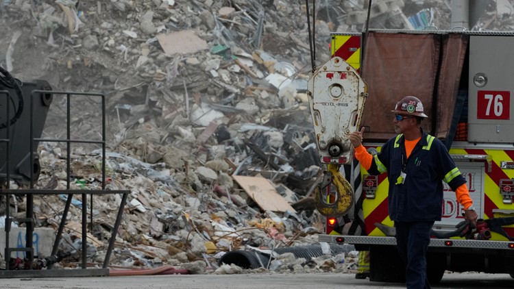 Death toll in Florida condo building collapse rises to 95