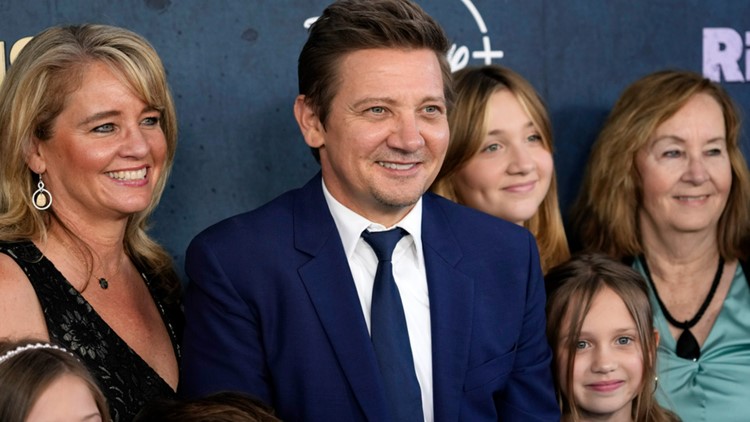 Jeremy Renner attends premiere, months after snowplow crush