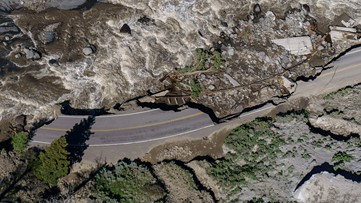 Yellowstone's flood damage could cost billions and take years to rebuild