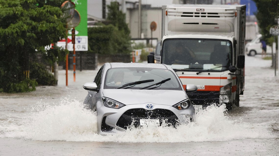 Heavy rains in southwest Japan cause flooding, mudslides - Vimarsana News