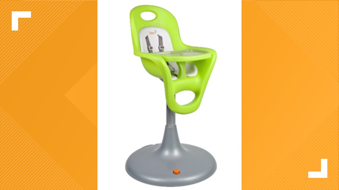 Recall issued for 83k high chairs over falling risk wthr