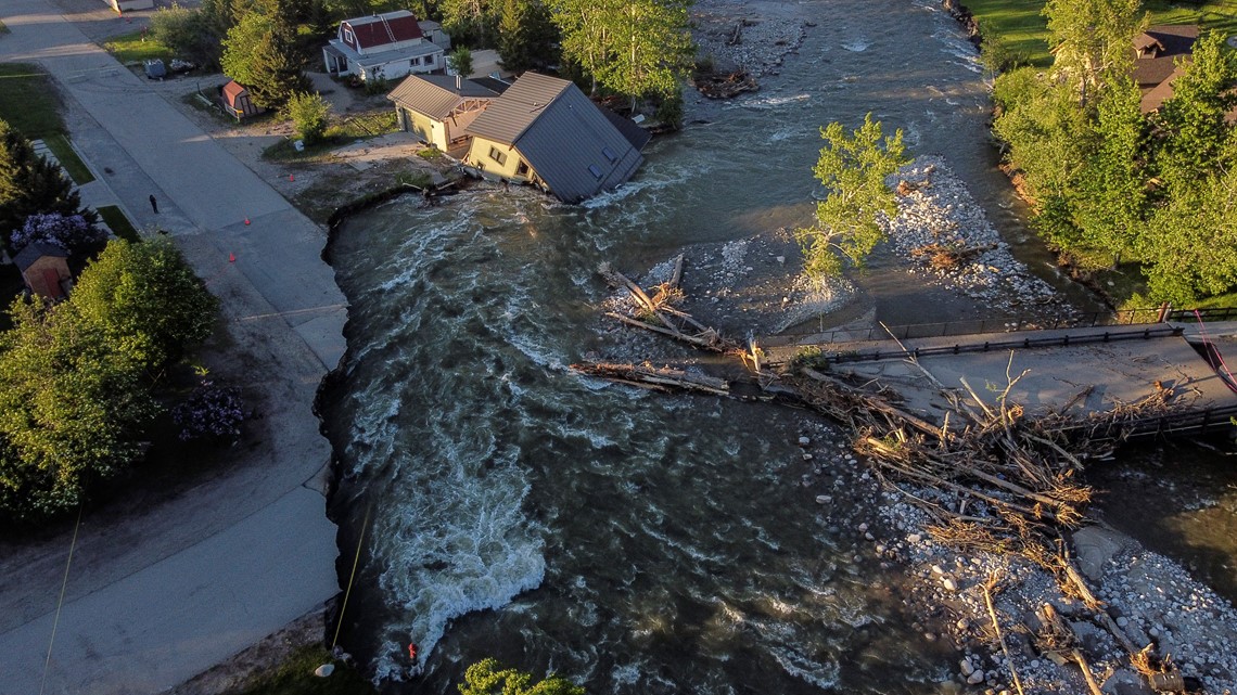 Floodwaters from Yellowstone surge through eastern Montana - Vimarsana News
