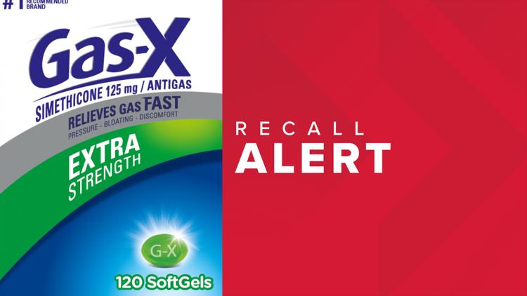 Gas-X maker voluntarily recalls certain lots over contamination risk