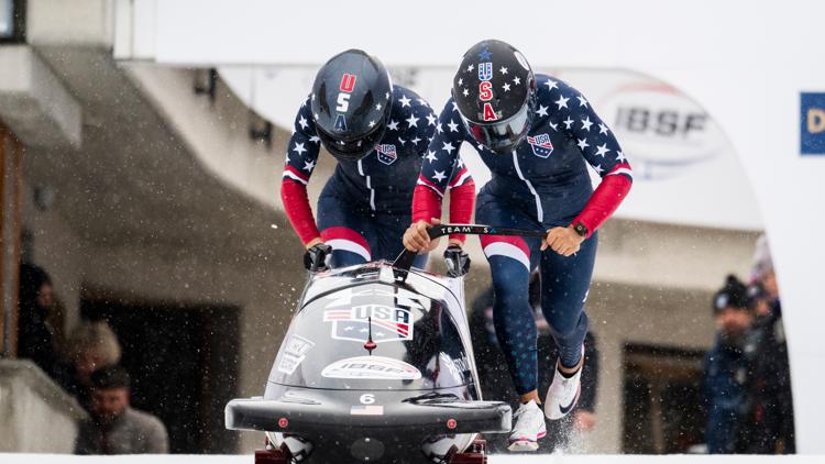 Jadin O'Brien's rapid rise is complete. The track star is now a US Olympic bobsledder.