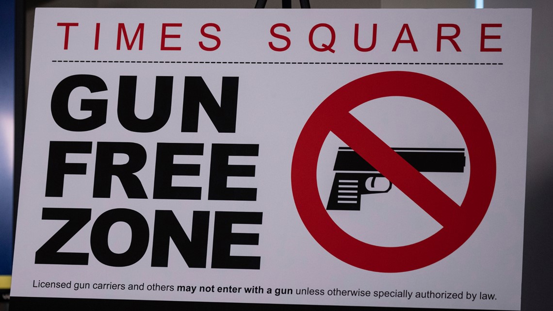 New York's new gun carrying law goes into effect Thursday