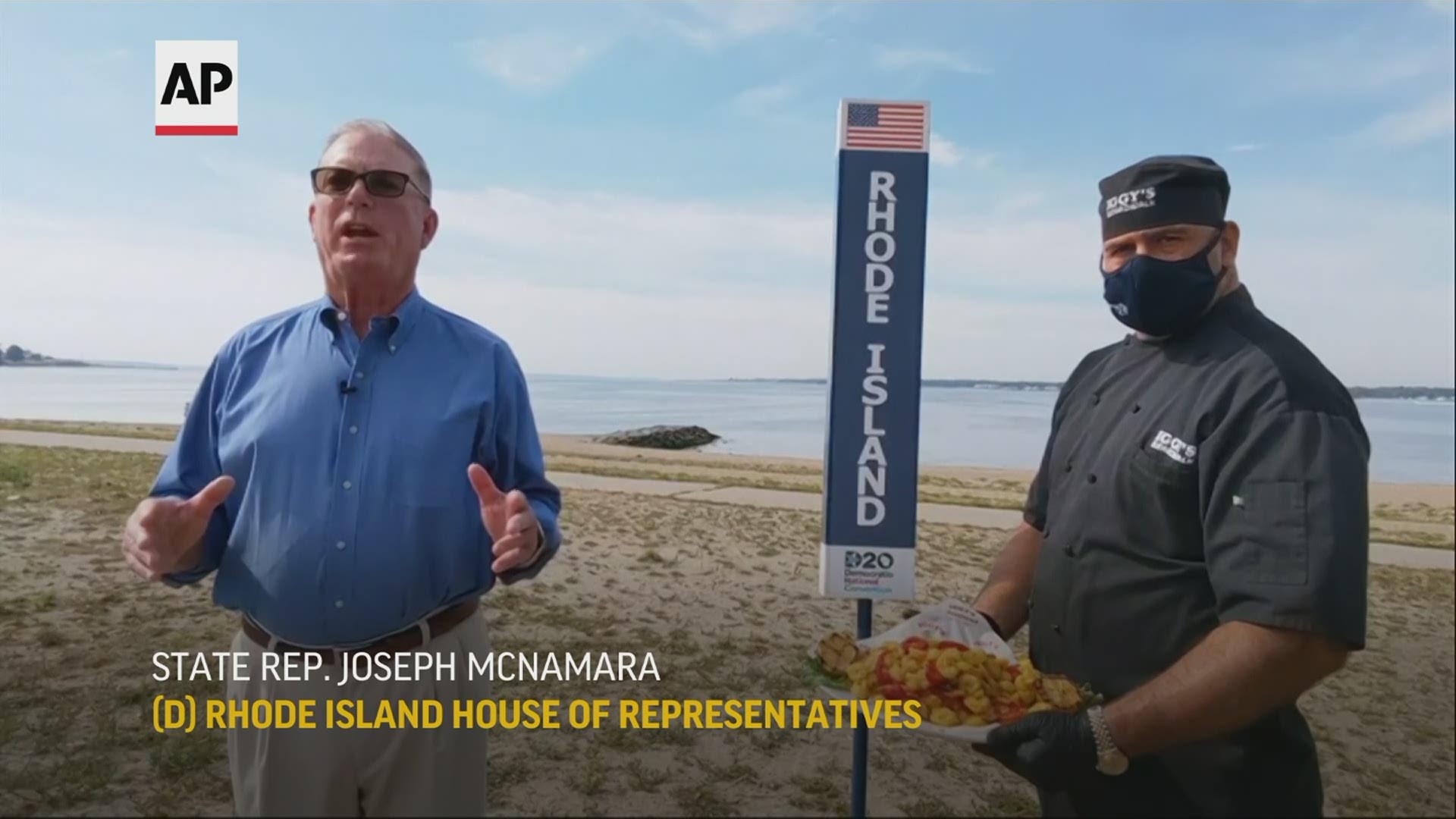 State Rep. Joseph McNamara of Rhode Island took the opportunity to dub his home “the calamari comeback” state.