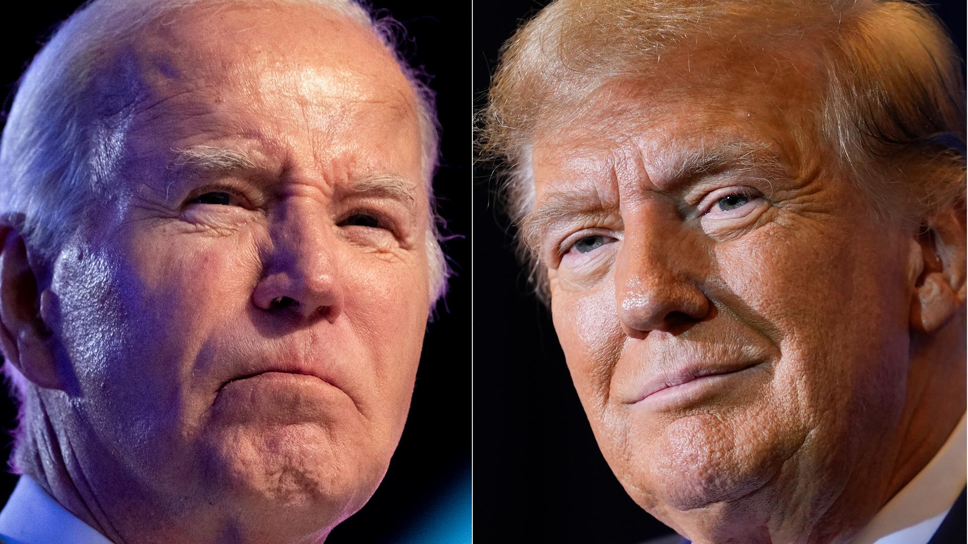 Trump reacts to Biden dropping from 2024 race