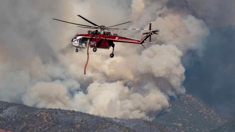 Pilots of helicopter that crashed while fighting wildfire in Utah are dead, officials say