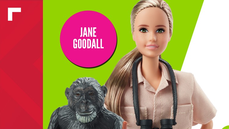 Conservationist Jane Goodall is now a sustainable Barbie doll
