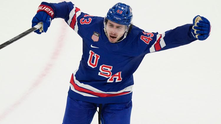 Did the US advance to the Winter Olympics semifinals in men's hockey?