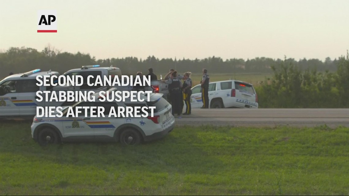 第二名加拿大持刀嫌犯被捕后死亡