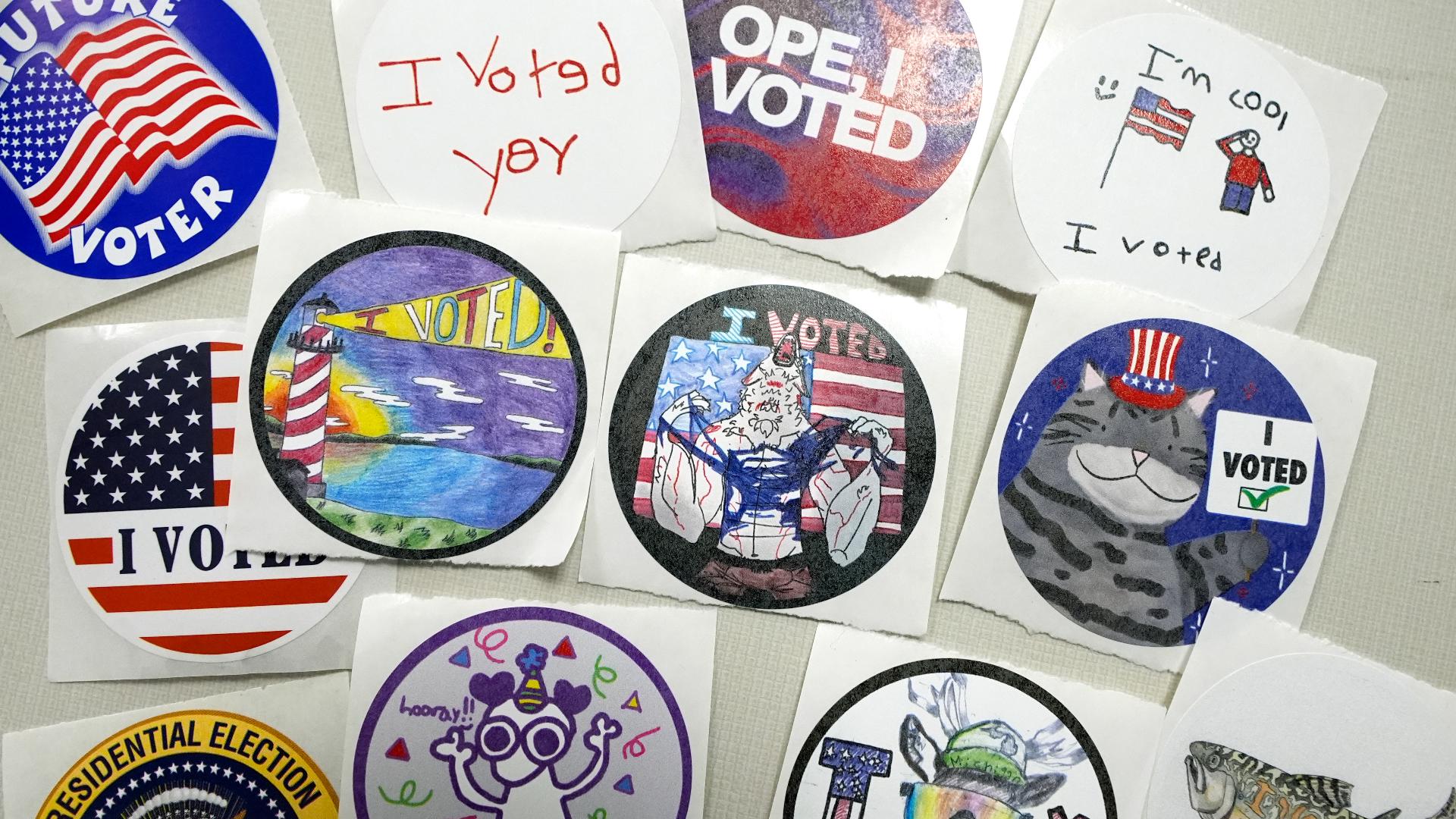 Election stickers are no longer just for showing you voted—they're becoming a fashion statement and a symbol of unity.