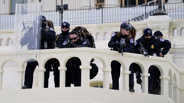 Missed intelligence, old and defective police equipment highlight Capitol riot internal report