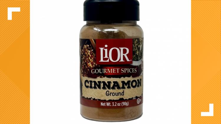 Ground cinnamon sold in supermarkets and grocery stores may have elevated lead levels, recall issued in 6 states