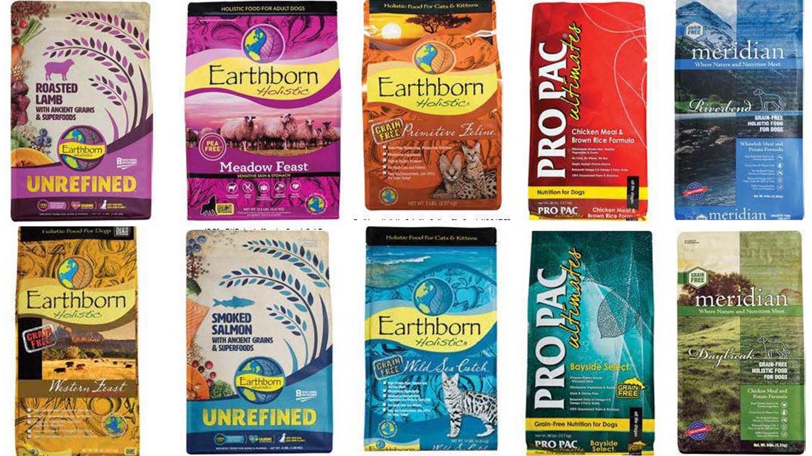 earthborn cat food recall