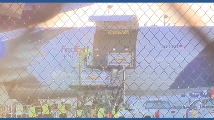 Two giant pandas—Ping Ping and Fu Shuang—arrive in Atlanta on loan from China