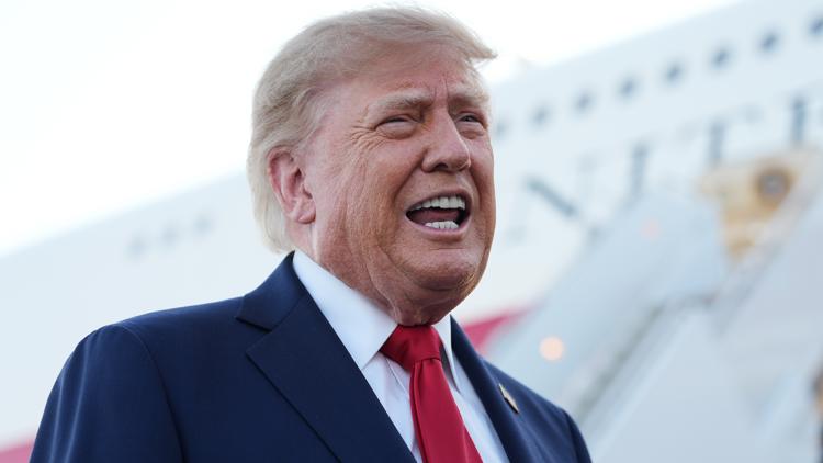 President Trump says he's banning CNN, MSNOW and Politico from White House over their coverage