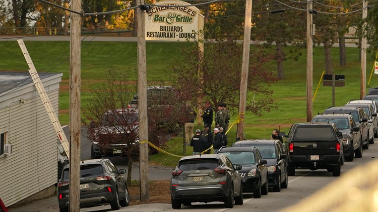 Maine shooting survivor hid in bowling alley machinery