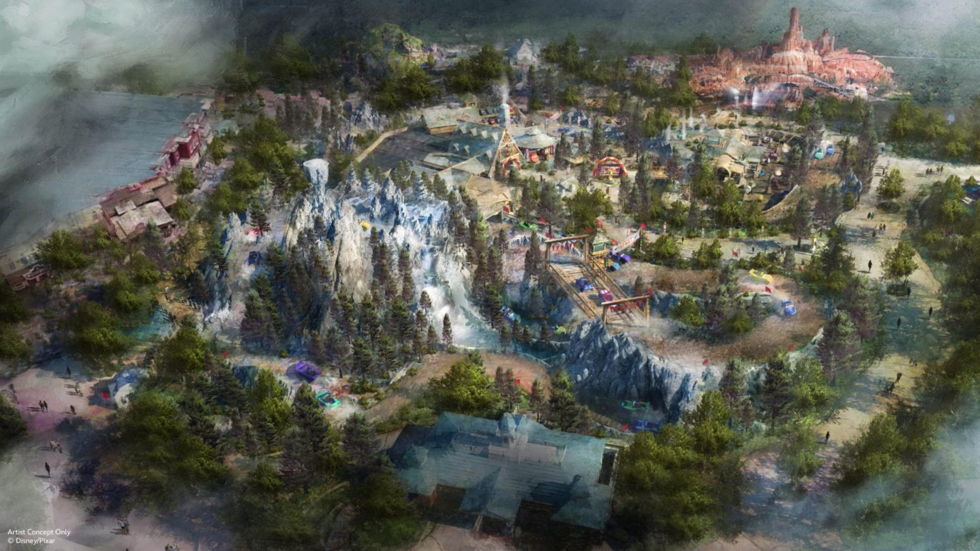 Part of the announcement included a new 'land' for the company's flagship theme park in Florida, focused on iconic villains from Disney movies.