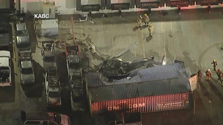 Helicopter crash kills at least 1 person in California
