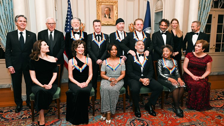 George Clooney, Gladys Knight among Kennedy Center honorees