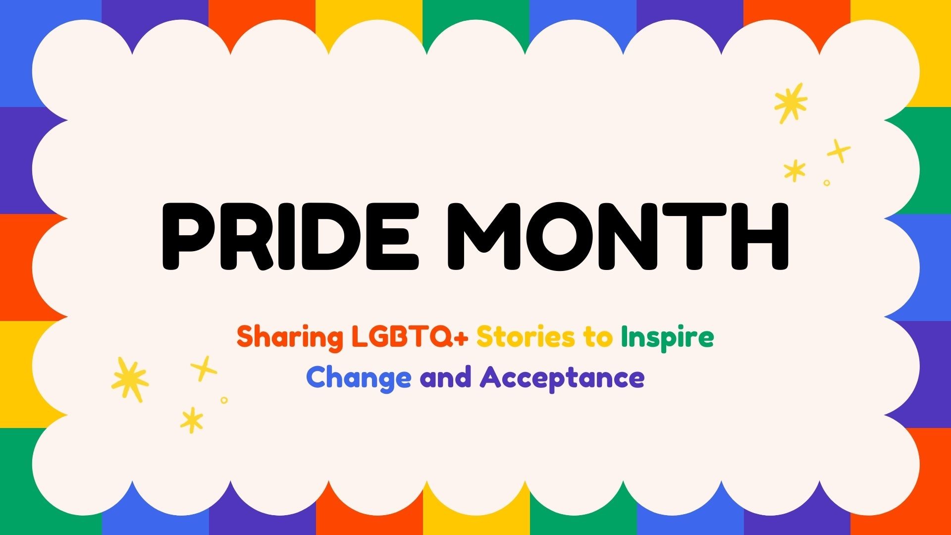 Sharing stories from members of the LGBTQ+ community, as well as impactful stories of change that still needs to happen as we mark Pride month this June.