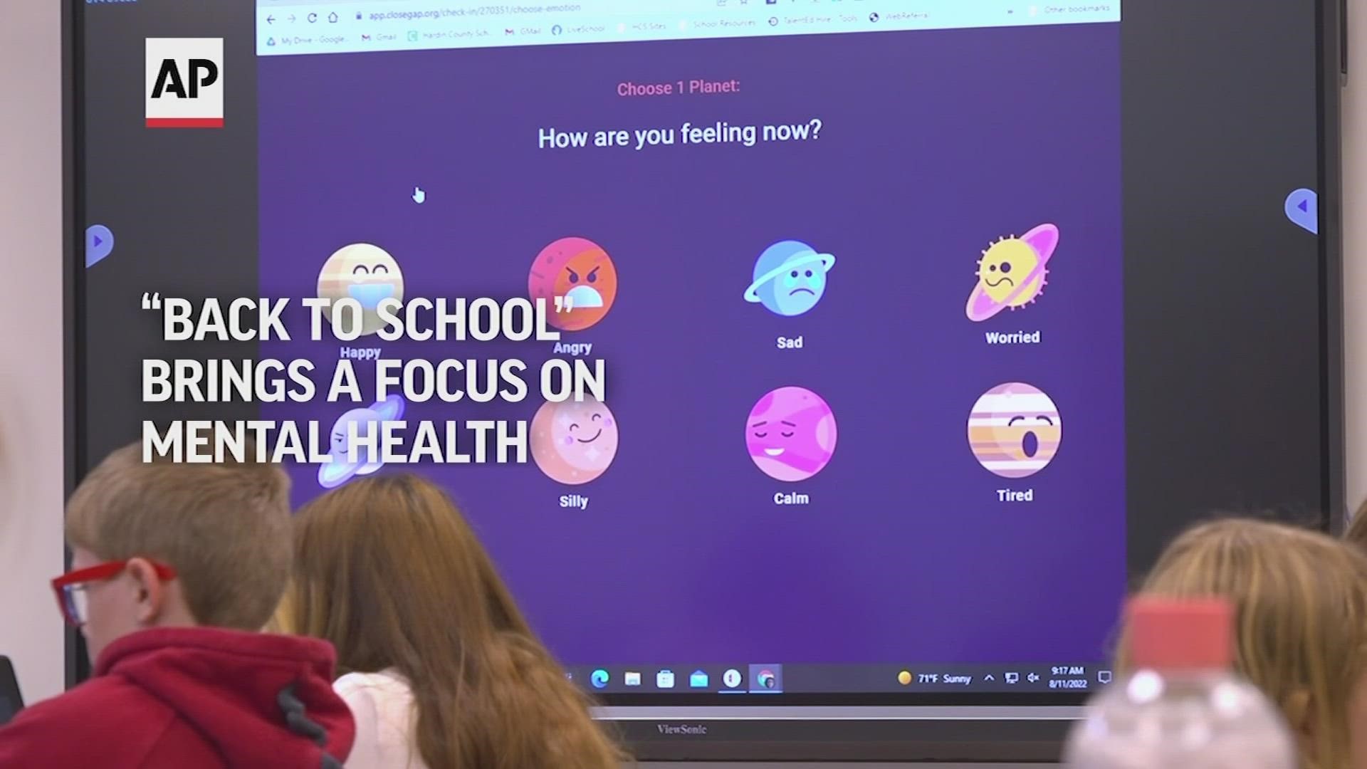 WATCH: Student mental health reached crisis levels last year. Now, schools across the country are trying out a variety of creative new coping tools.