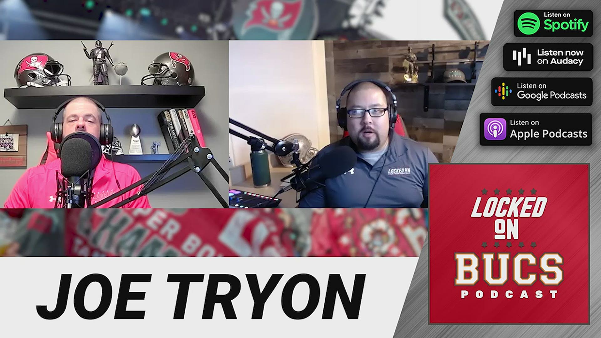 The Locked On staff react to the Tampa Bay Buccaneers drafting Joe Tryon.