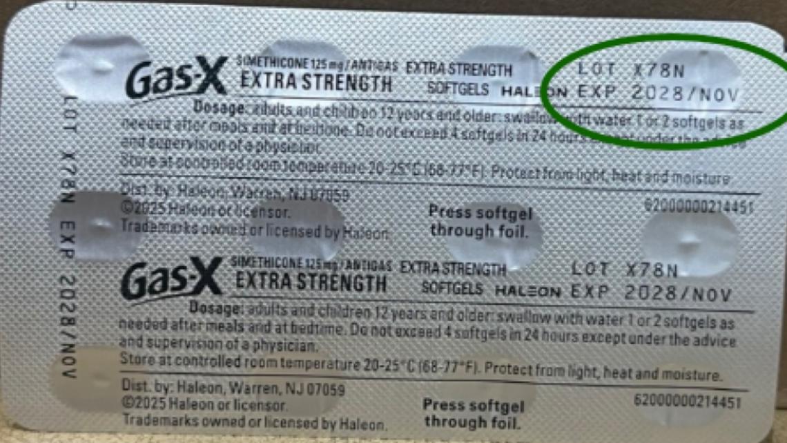 Gas-X maker voluntarily recalls certain lots over contamination